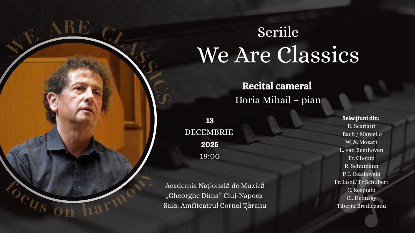 Horia Mihail Piano Recital
